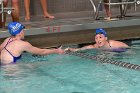 Swimming vs Babson  Wheaton College Swimming vs Babson College. - Photo By: KEITH NORDSTROM : Wheaton, Swimming, Babson